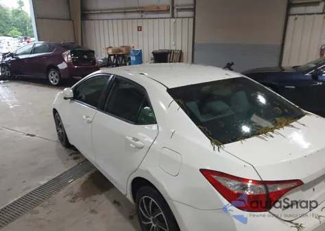 2015 Toyota Corolla Le z USA, uszkodzony, nr VIN 2T1BURHE9FC338092